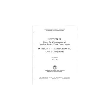 ASME BPVC-III NC-1989