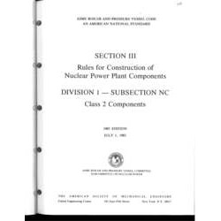 ASME BPVC-III NC-1983