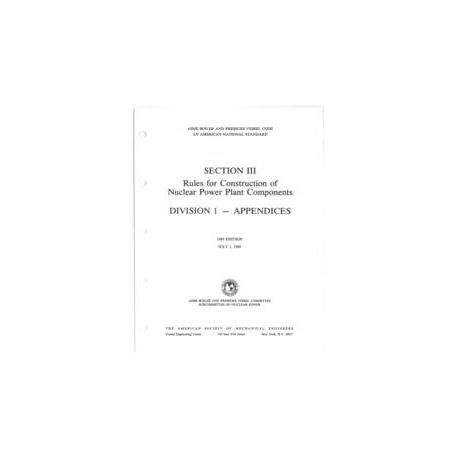 ASME BPVC-III APP-1989