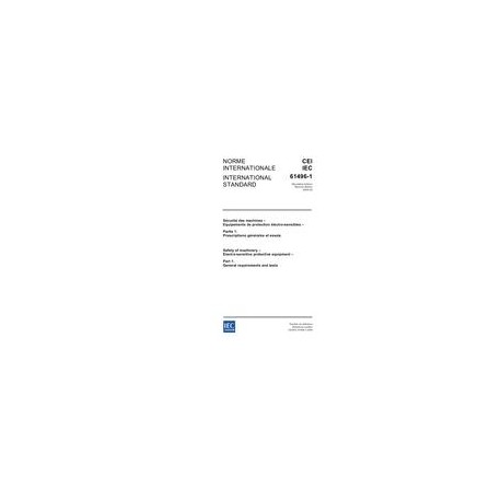 IEC 61496-1 Ed. 2.0 b:2004