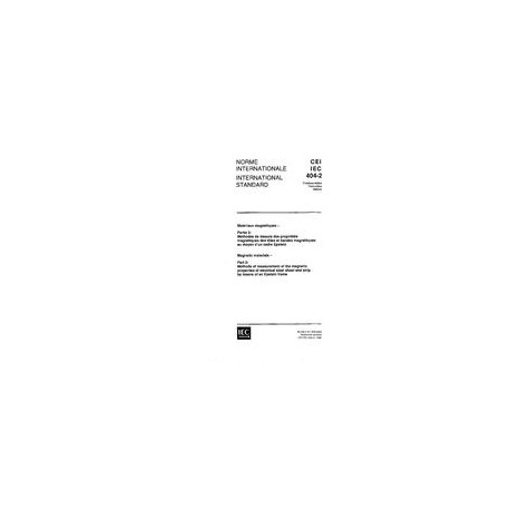 IEC 60404-2 Ed. 3.0 b:1996