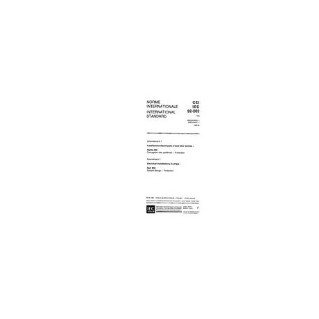 IEC 60092-202 Amd.1 Ed. 4.0 b:1996