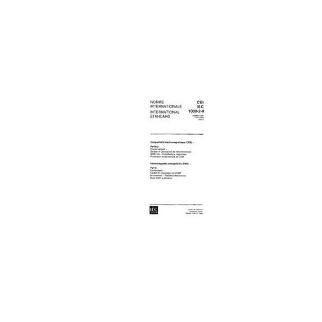 IEC 61000-2-9 Ed. 1.0 b:1996