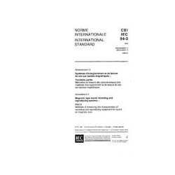 IEC 60094-3 Amd.3 Ed. 1.0 b:1996
