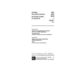 IEC 60094-5 Amd.1 Ed. 1.0 b:1996