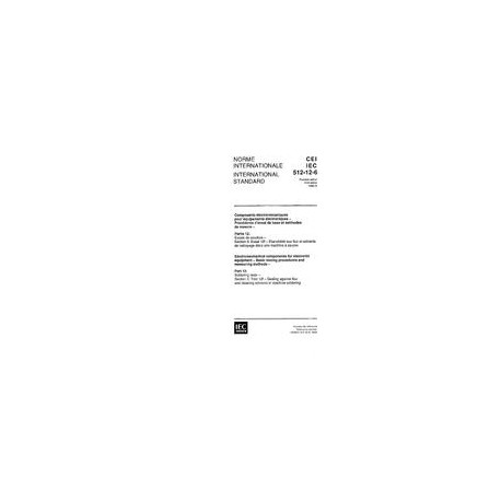 IEC 60512-12-6 Ed. 1.0 b:1996