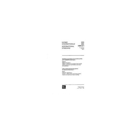 IEC 61084-2-1 Ed. 1.0 b:1996