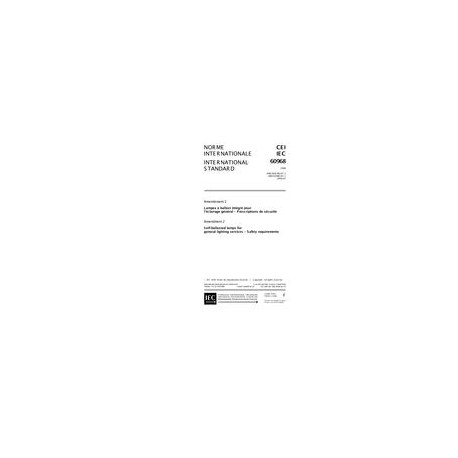 IEC 60968 Amd.2 Ed. 1.0 b:1999