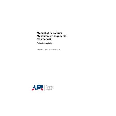 API MPMS Chapter 4.6