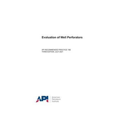 API RP 19B