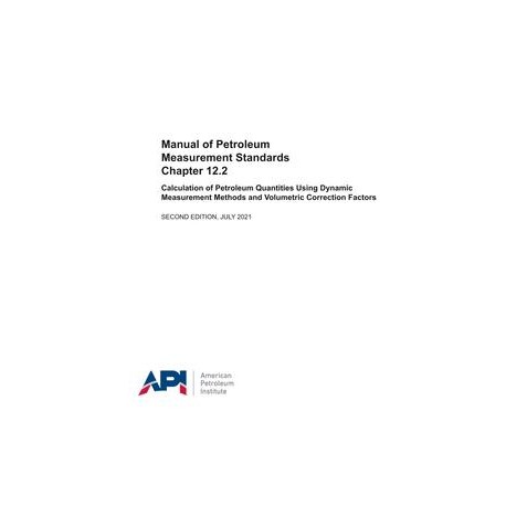 API MPMS Chapter 12.2