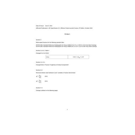 API Spec 2C Errata 1