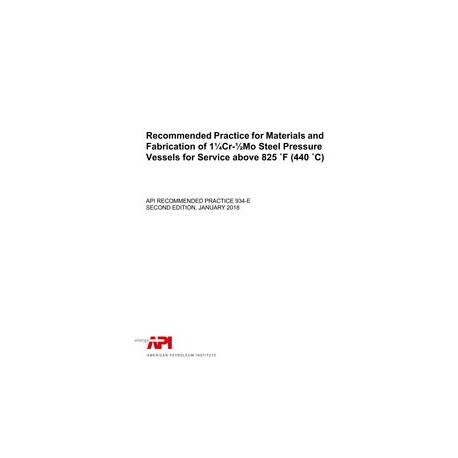 API RP 934-E