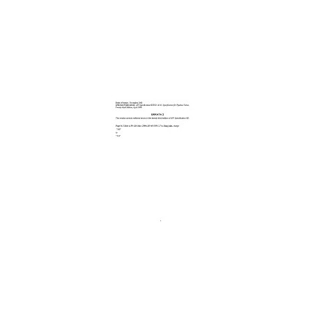 API Spec 6D Errata