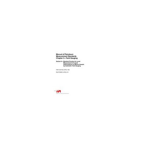 API MPMS Chapter 3.4 (R2021)