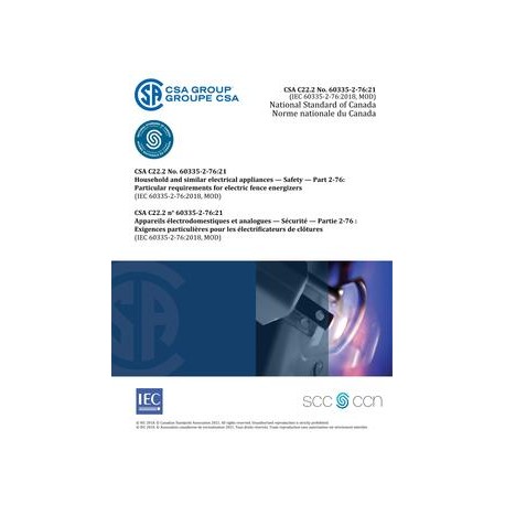 CSA C22.2 No. 60335-2-76:21