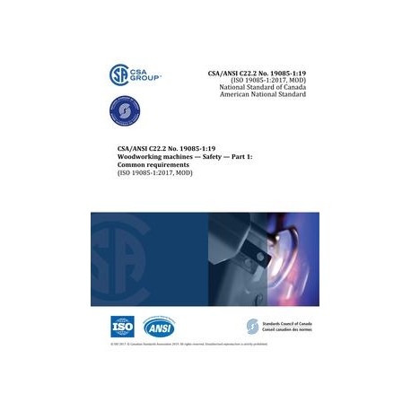 CSA ANSI C22.2 NO. 19085-1:19