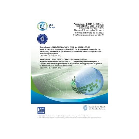 CSA C22.2 NO. 60601-2-37A-08 (R2019)