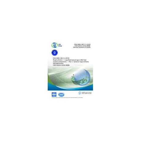 CSA ANSI LNG 3.1-2018