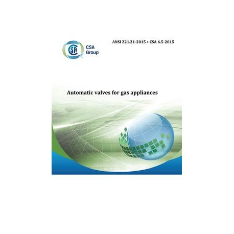 CSA ANSI Z21.21-2015/CSA 6.5-2015