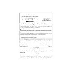 CSA ANSI Z21.18a-2010 (R2017)/CSA 6.3a-2010 (R2016)