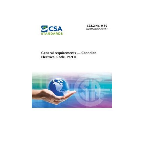 CSA C22.2 NO. 0-10 (R2015)