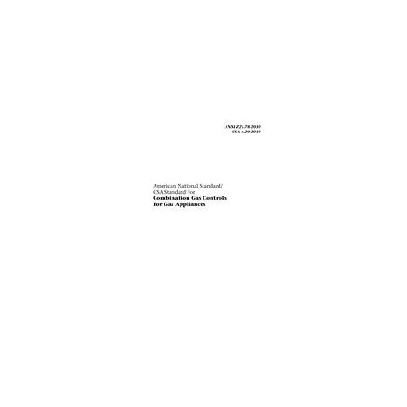 CSA 6.20-2010/ANSI Z21.78-2010 (R2020)