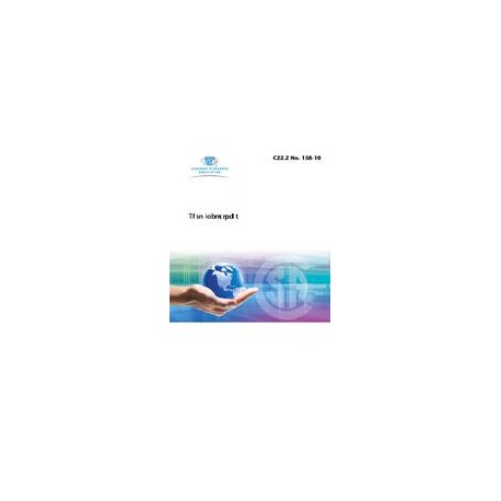 CSA C22.2 No. 158:10 (R2019)