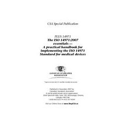 CSA PLUS 14971 (2nd ed. pub 2007)