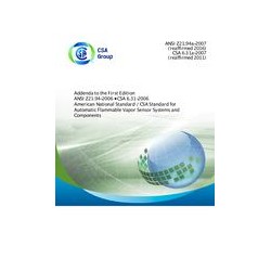 CSA ANSI Z21.94a-2007 (R2021)/CSA 6.31a-2007 (R2021)