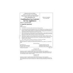 CSA ANSI Z21.78a-2007/CSA 6.20a-2007