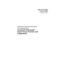 CSA ANSI Z21.94-2006 (R2021)/CSA 6.31-2006 (R2021)