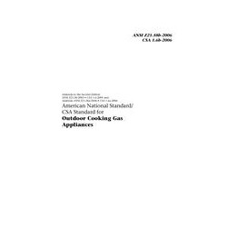 CSA Z21.58B-2006 / CSA 1.6B-2006
