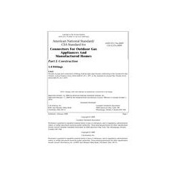 CSA ANSI Z21.75a-2009/CSA 6.27a-2009 (R2012)
