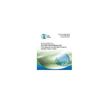 CSA ANSI Z83.26-2007/CSA 2.37-2007 (R2012)