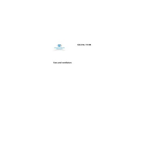 CSA C22.2 No. 113-08