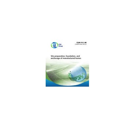CSA Z240.10.1-08 (R2013)