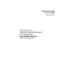 CSA ANSI Z21.5.2a-2006/CSA 7.2a-2006 (R2011)
