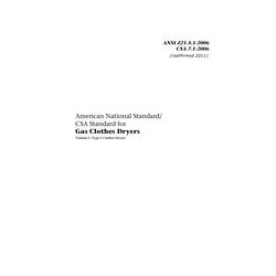 CSA ANSI Z21.5.1-2006/CSA 7.1-2006 (R2011)