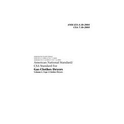 CSA ANSI Z21.5.1b-2005/CSA 7.1b-2005