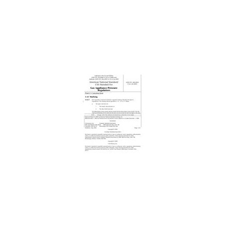 CSA ANSI Z21.18b-2005/CSA 6.3b-2005