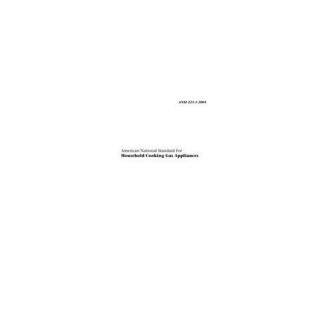 CSA ANSI Z21.1-2005