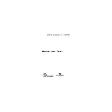 CSA B125.1-05/ASME A112.18.1-05
