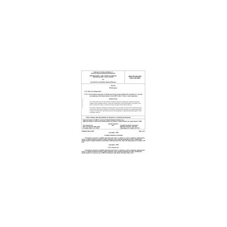 CSA ANSI Z83.20b-2004/CSA 2.34b-2004