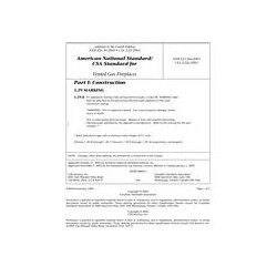 CSA ANSI Z21.50a-2003/CSA 2.22a-2003