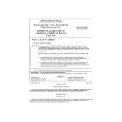 CSA ANSI Z21.60a-2003/CSA 2.26a-2003