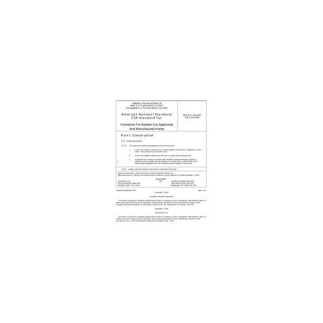 CSA ANSI Z21.75b-2003/CSA 6.27b-2003