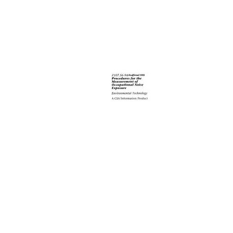 CSA Z107.56-94 (R2004)