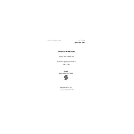 CSA 11.3-M79 (R1996)