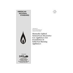 CSA ANSI Z21.84a-2003